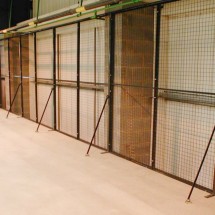 Mesh Fence to protect open edge on Mezzanine