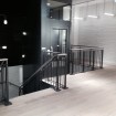 Stainless handrail & steel balustrade